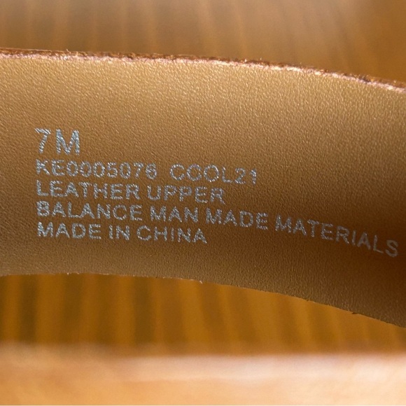 Kork-Ease Tan Leather Cork Sandals Size 7 - Picture 6 of 9